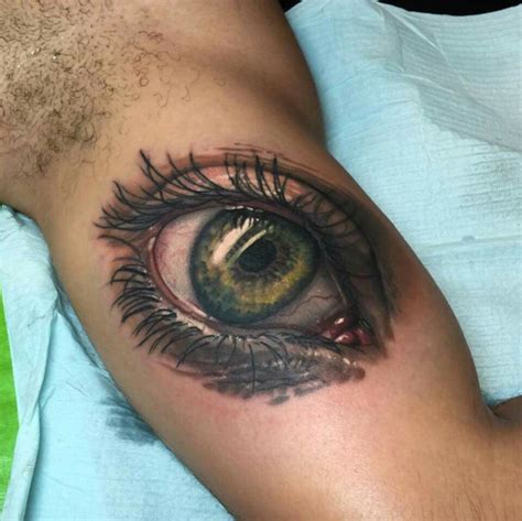Realistic Eye Tattoo By Jake Ross Realistic Eye Tattoo Eye Tattoo