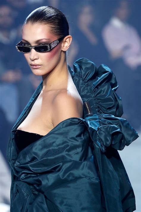 Bella Hadid Suffered Another Nip Slip This Time At Paris Fashion Week Maxim