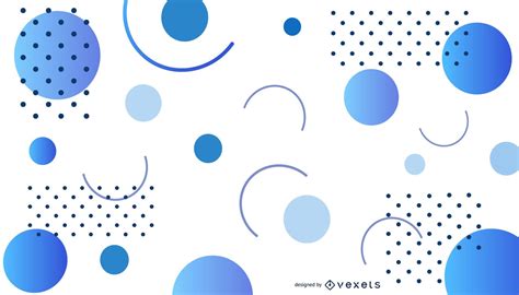 abstract blue dot background vector