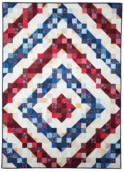 Rings Of Freedom Quilt Pattern Download Patriotic Quilts Quilt