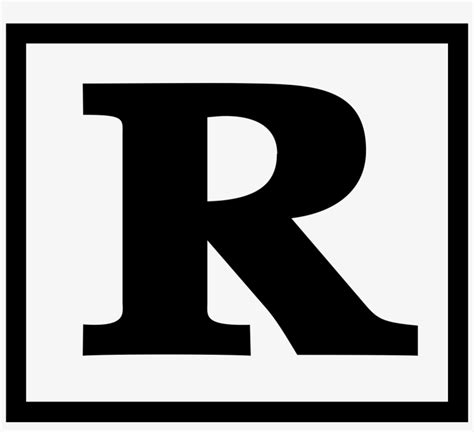 Rated R Logo Png And Download Transparent Rated R Logo Png