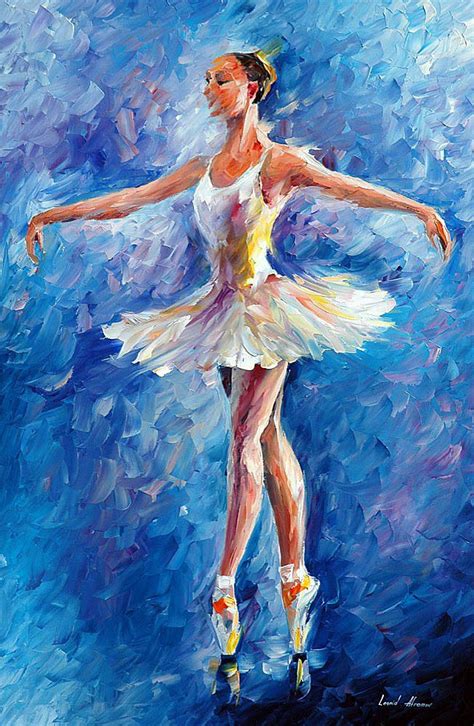 Bravo — Palette Knife Oil Painting On Canvas By Leonid Afremov Pintura De Ballet Pintura De