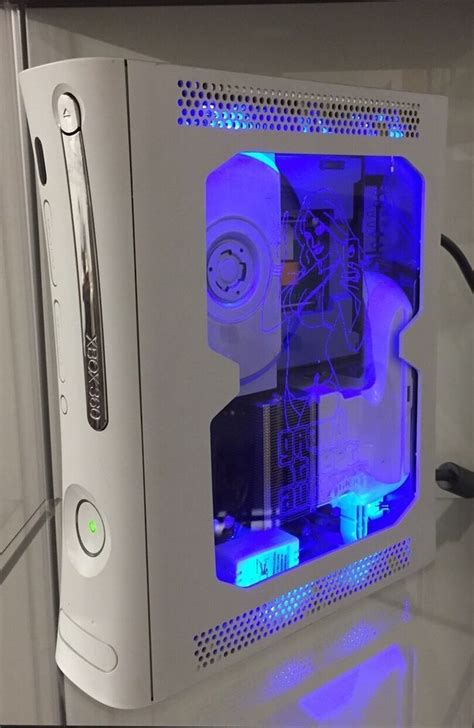 Custom Gta V Xbox 360 Console With Cooling And Led Case Mods Hdmi