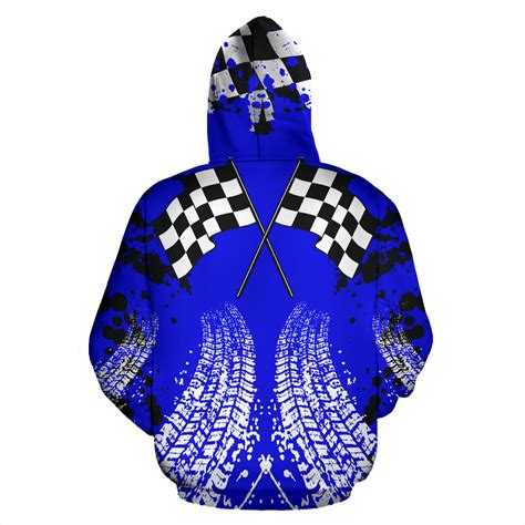 Racing All Over Print Hoodie Blue With Free Shipping Today My Car My