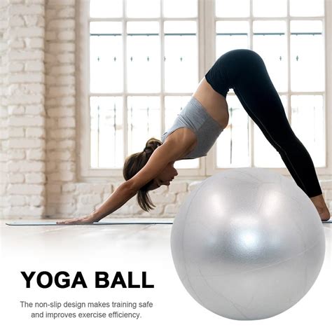 Cheap Pvc Fitness Yoga Balance Ball Thickened Explosion Proof Exercise Equipments Joom