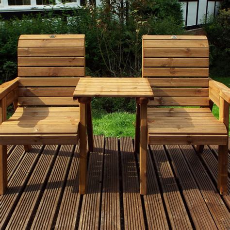 Garden furniture covers and cushions(19). Twin Wooden Garden Chair Companion Set Straight with Green ...