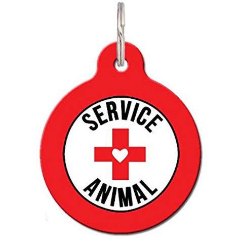 Here's how to apply for a service dog and how much a service dog costs. Service Animal Pet Tag - Service Dog ID Tag (Large ...