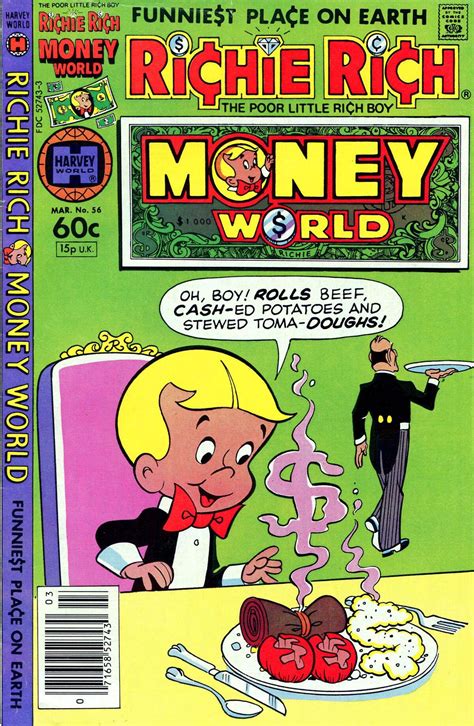Richie Rich Money World Vol 1 56 Harvey Comics Database Wiki Fandom