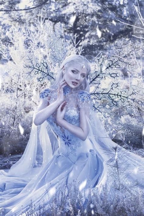 Frost Fairy By Fairytas On DeviantArt Fantasy Portraits Fairy Photo