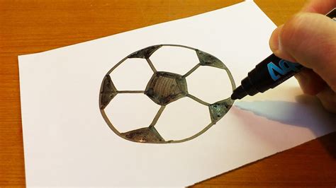 Very Easy How To Draw A Soccer Ball Art For Kids Hub Art Fo Art On