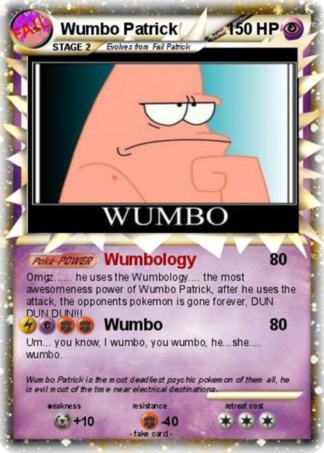 Watch more 'wumbo' videos on know your meme! Wumbo Patrick Star Quotes. QuotesGram