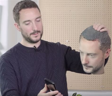 Reporter 3d Prints His Head And Successfully Bypasses Android Facial