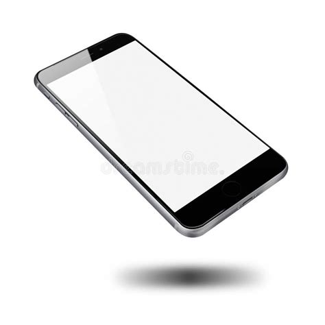 Realistic Mobile Phone Stock Illustration Illustration Of Digital