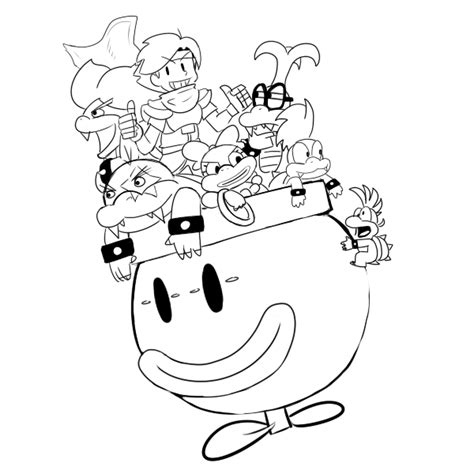 Mario is a protagonist of mario video game franchise, created by our mario kart coloring pages in this category are 100% free to print, and we'll never charge you for mario pages iggy koopa pages koopaling pages to print lemmy koopa pages larry koopa pages pokemon. The Koopalings : smashbros