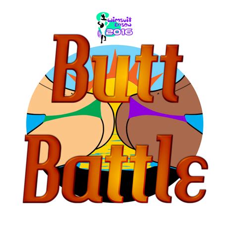 Swimsuit Season Butt Battle Logo 001 By Chesty Larue Art On Deviantart