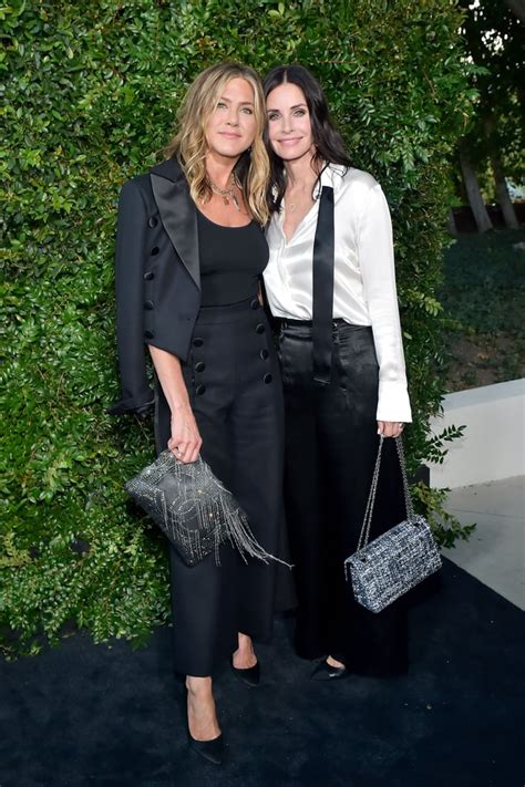 Jennifer Aniston And Courteney Cox At Chanel Event June 2018 Popsugar