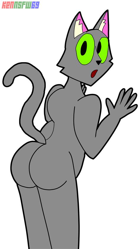 rule 34 o anthro ass bubble ass bubble butt cat cat tail completely naked completely naked