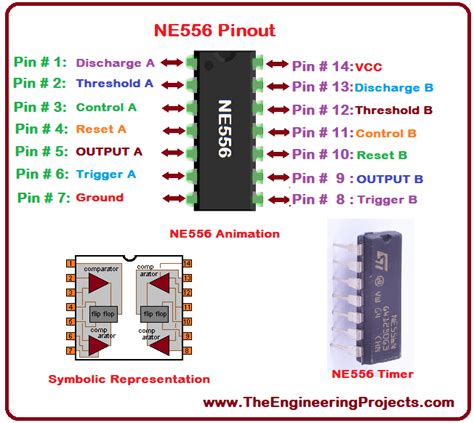 556 Timer Pinout