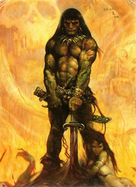 Conan was created by robert e. Related image | Frank frazetta, Conan the barbarian ...