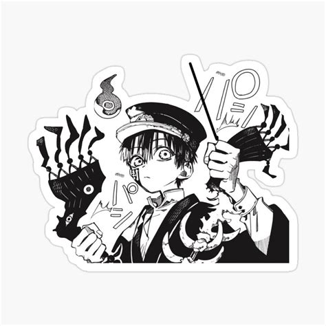 Hanako Kun Is Cheering You On Sticker By Loserlovers In 2021 Hanako