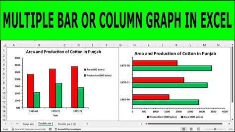 How To Make Multiple Bar And Column Graph In Excel Multiple Bar And