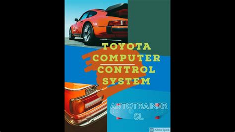 Toyota Computer Control System Part 1 Youtube