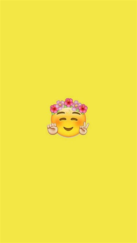 24 Super Ideas For Yellow Aesthetic Wallpaper Emoji Emoji Wallpaper