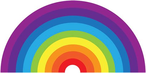 Rainbow Half Circle Pngs For Free Download