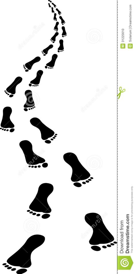 Foot Steps Clipart Clipart Suggest
