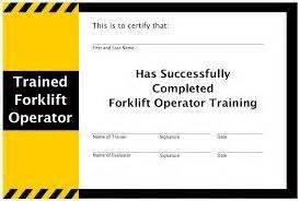 You have a good to news to hear from you. Forklift Certification: A Guide To Forklift Training | Forklift training, Forklift, Certificate ...