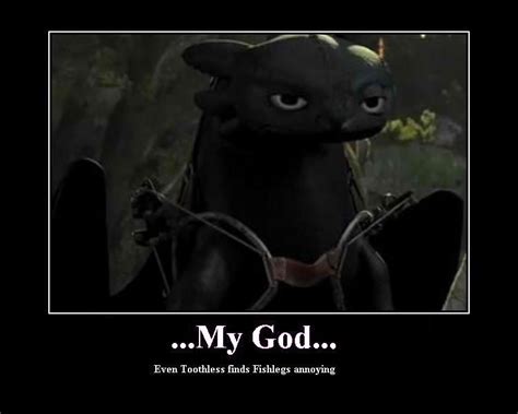 Funny And Cute Toothless From How To Train Your Dragon