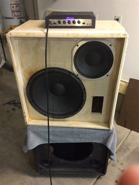 Laney nexus nx810 bass speaker cabinet kit. ANOTHER Bass cabinet build.... Ampeg 1510E style (sorta ...