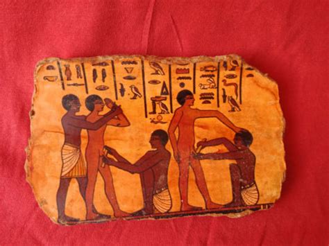 Egyptian Antiques Relief Male Circumcision Scene Wall Of Art Antique Price Guide Details Page