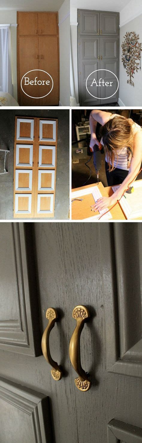 16 Easy Diy Door Projects For Amazing Decor On A Budget Einfache Diy