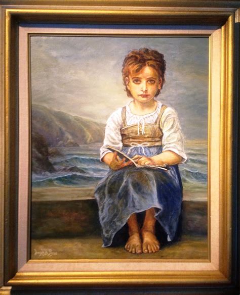 Little Girl Lost Oil Painting By Joseph Porus