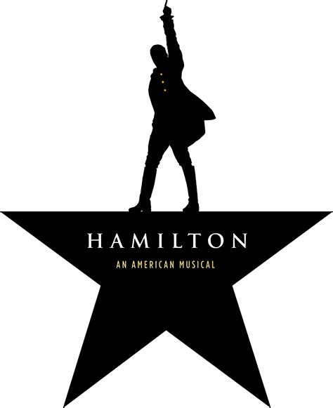 Hamilton Musical Theatre Logo Broadway Theatre Applause Png Download