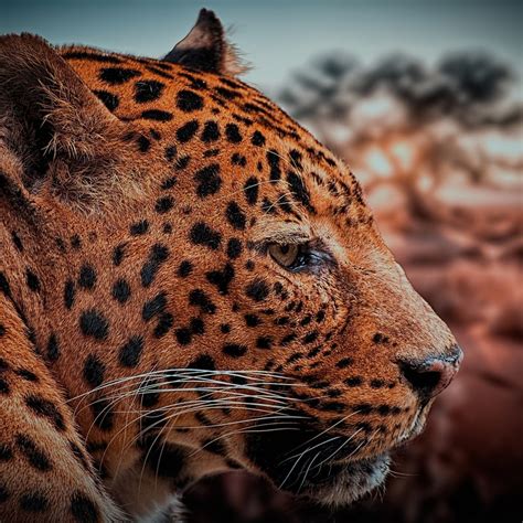 Leopard Face HD Wallpaper