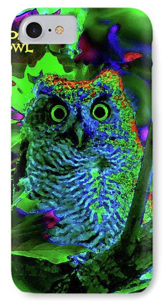 A Cosmic Owl In A Psychedelic Forest Photograph By Ben Upham Iii