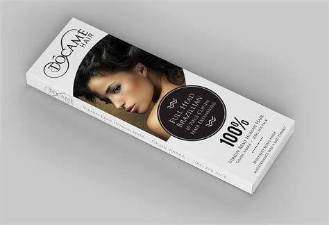 Rush packaging has a variety of packaging options. Packaging and Branding Design for Hair Extensions Company