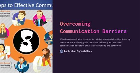 Overcoming Communication Barriers