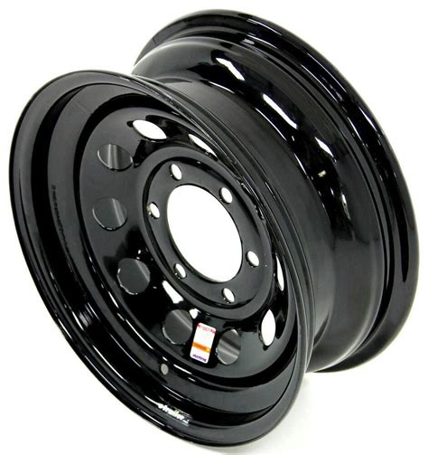 Alloy wheels are much lighter than steel wheels, which allows them to operate at a higher performance in most conditions. Dexstar Steel Mini Mod Trailer Wheel - 15" x 6" Rim - 6 on ...