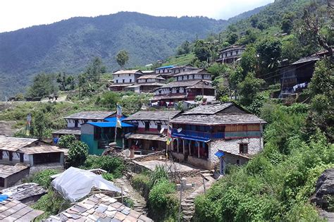 Traditional Nepali Village The Himalayan Times Nepals No1 English