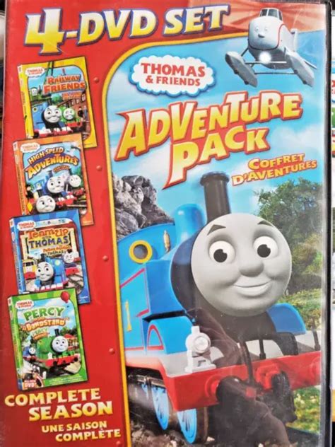 Thomas And Friends Adventure Pack 4 Dvd Set 2010 Lionsgate Kids 740