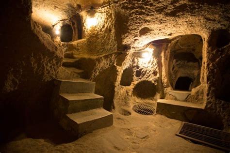 Derinkuyu The Ancient Underground City Was Discovered Beneath A House