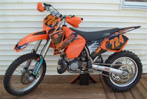 The 4 stroke is a fun ride but hitting powerband on a 2 stoke is pretty good too. KTM 2003 300 EXC 300EXC 2-Stroke MX Excellent Condition ...