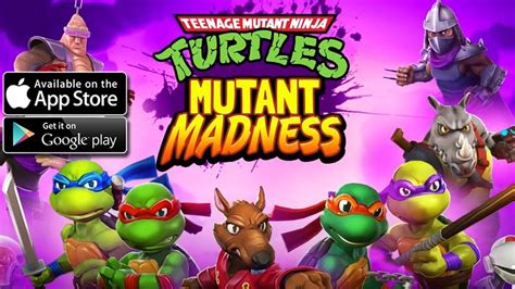 tmnt mutant madness gameplay ios android youtube