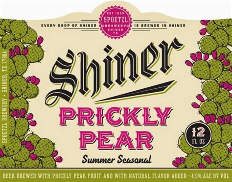 Prickly Pear Is Shiners New Summer Seasonal Beer In Big D