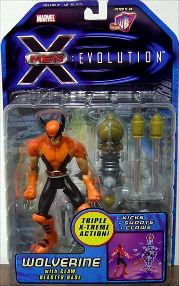 X Men Evolution Wolverine Jan 2001 Action Figure By Toy Biz