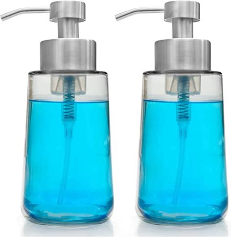 Top Home Store Glass Foaming Soap Dispenser 2 Pack 17
