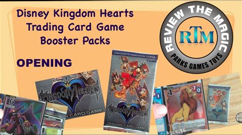Published 8 years, 6 months ago. Disney Kingdom Hearts Trading Card Game OPENING Review Booster Packs - YouTube